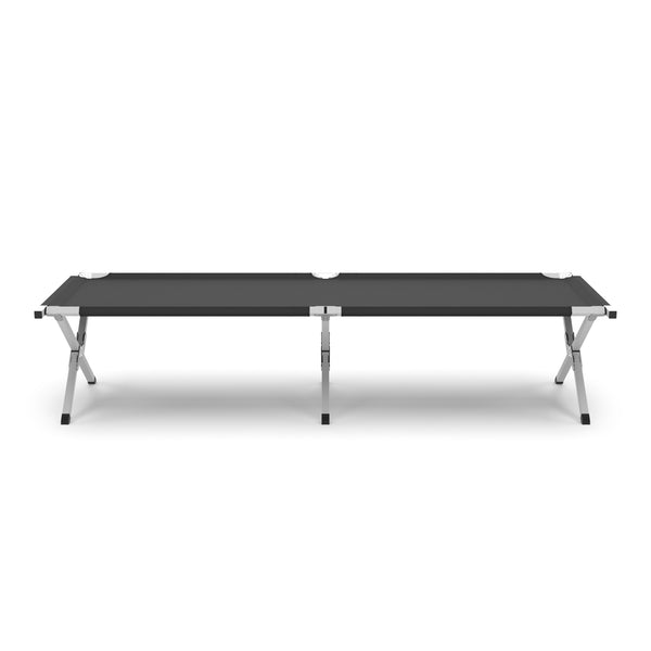 Lit de camping pliant EMERY anthracite