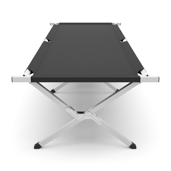 Lit de camping pliant EMERY anthracite