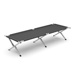 Lit de camping pliant EMERY anthracite