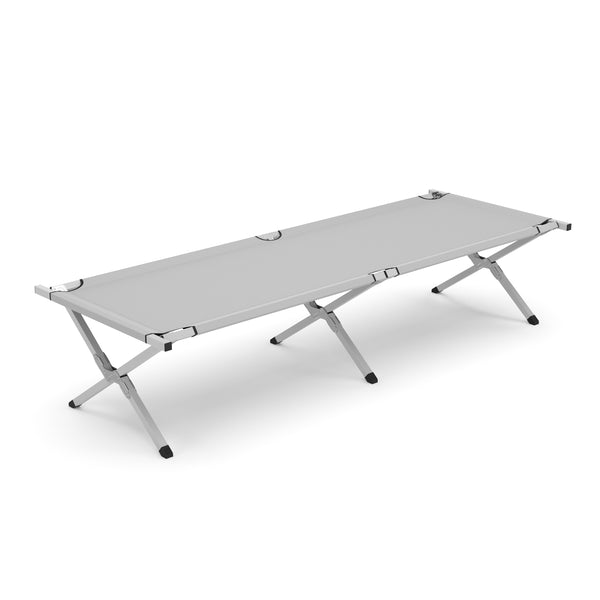 Letto da campeggio pieghevole EMERY grigio