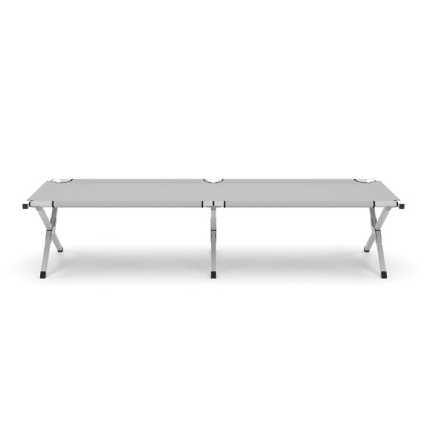 Letto da campeggio pieghevole EMERY grigio