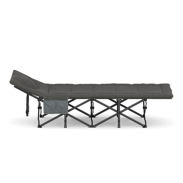 Campingbett klappbar GERB 190 x 71 x 35 cm grau