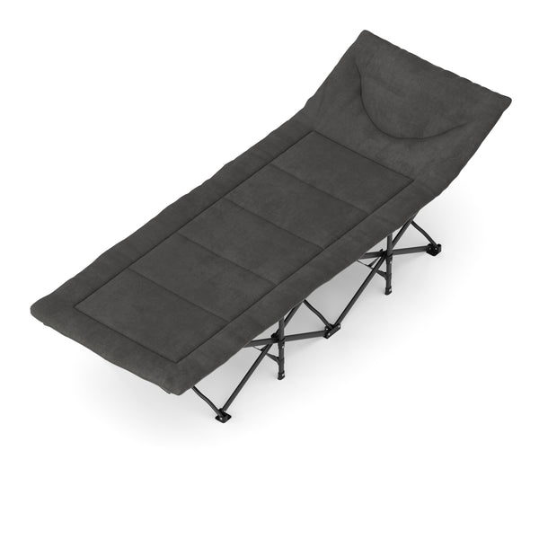 Campingbett klappbar GERB 190 x 71 x 35 cm grau