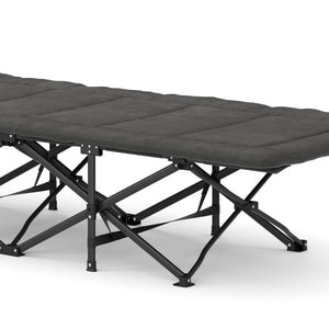 Campingbett klappbar GERB 190 x 71 x 35 cm grau