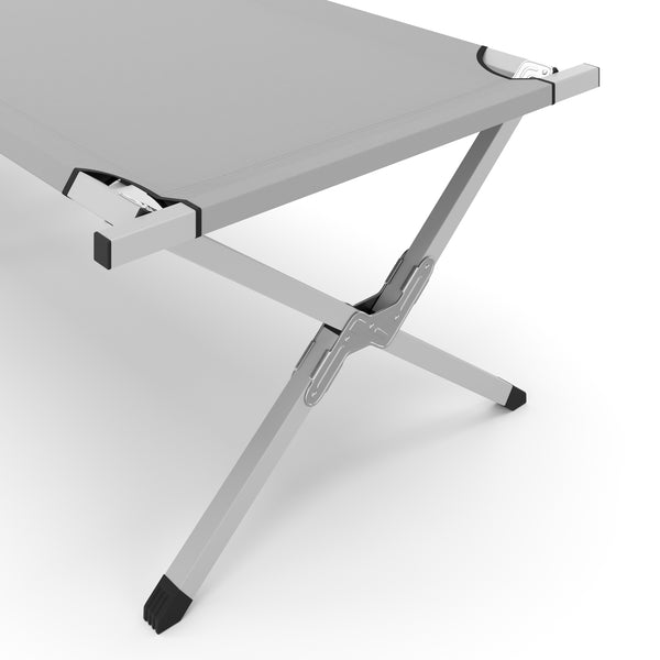 Campingbett klappbar IRIS grau