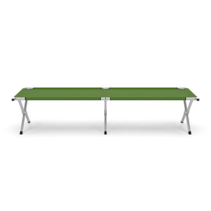 Letto da campeggio pieghevole verde