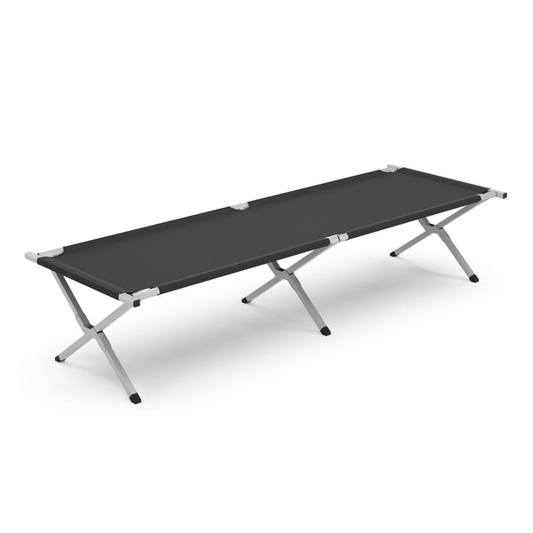 Campingbett klappbar ALU schwarz