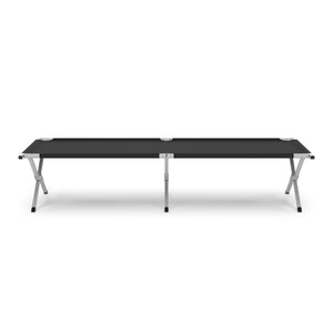 Campingbett klappbar ALU schwarz
