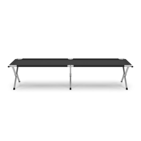 Campingbett klappbar ALU schwarz
