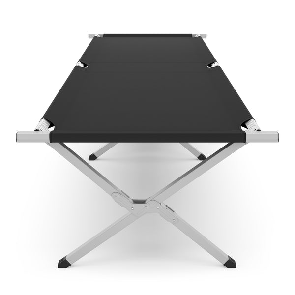 Campingbett klappbar ALU schwarz