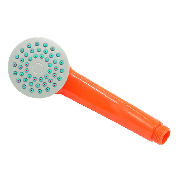 Doccia da campeggio con pompa sommersa, arancione