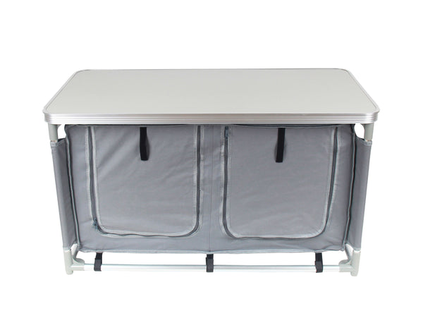 Campingküche grau 97 x 48 x 56.5 cm