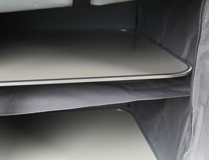 Campingküche grau 97 x 48 x 56.5 cm