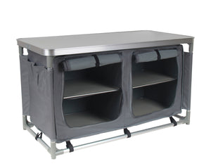 Campingküche grau 97 x 48 x 56.5 cm