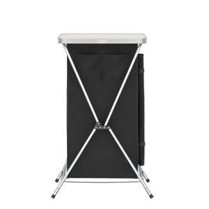 Campingküche schwarz 62 x 50 x 95 cm