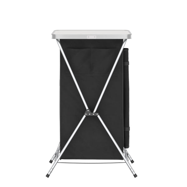Campingküche schwarz 62 x 50 x 95 cm