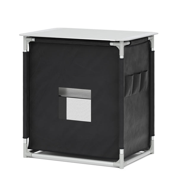 Campingküche schwarz 76 x 54 x 84 cm