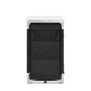Cucina da campeggio nera 97 x 48 x 78 cm