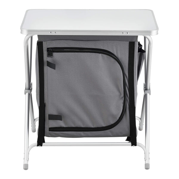 Tullinge camping cupboard with worktop 60x45x64cm dark grey
