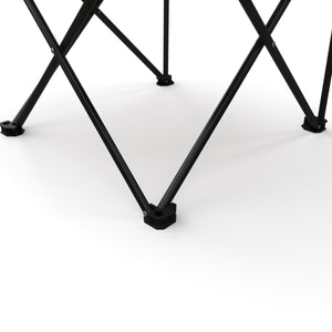 Camping chair set of 4, red