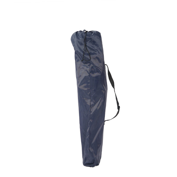 Chaise de camping CORA, bleu/noir