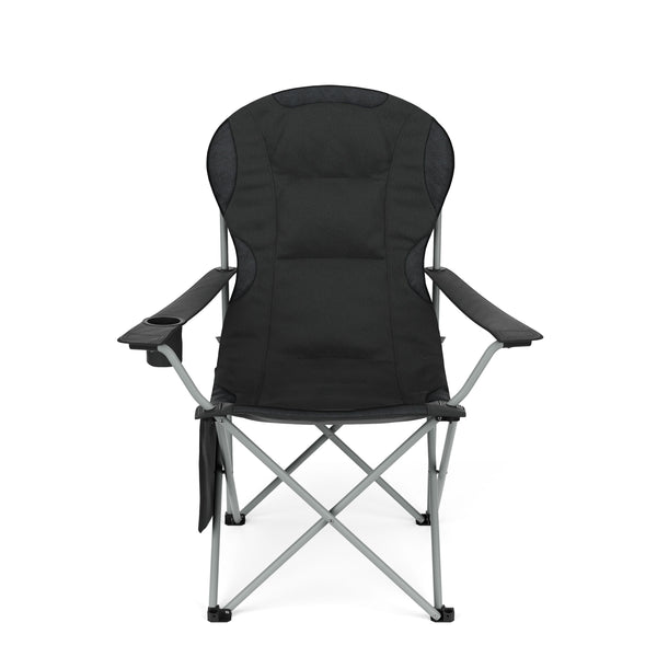 Chaise de camping CORA, noire