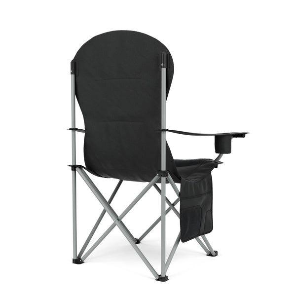 Chaise de camping CORA, noire