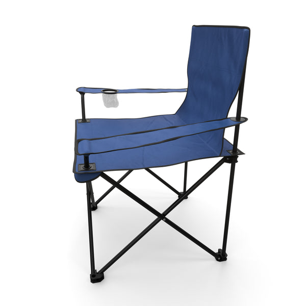 Camping chair set of 4, navy
