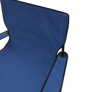 Camping chair set of 4, navy