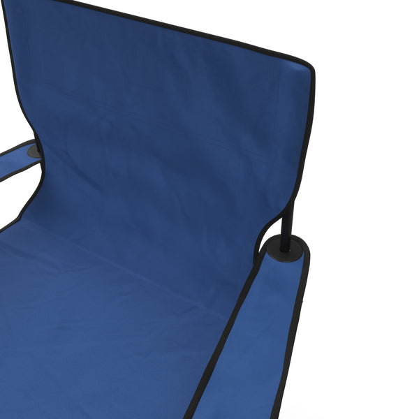 Camping chair set of 4, navy
