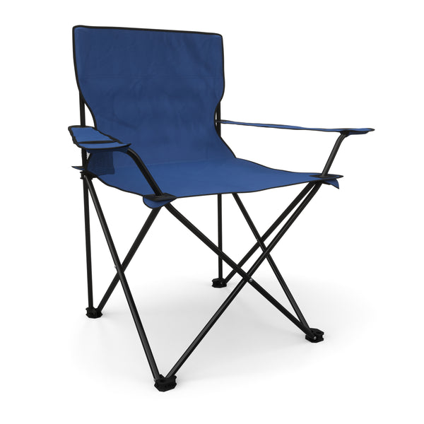 Camping chair set of 4, navy
