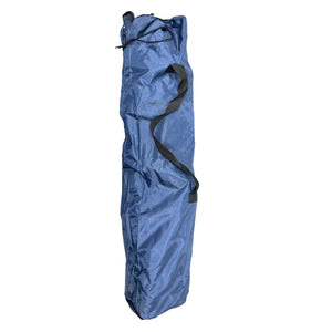 Campingstuhl faltbar ZENDER mit Beinauflage blau