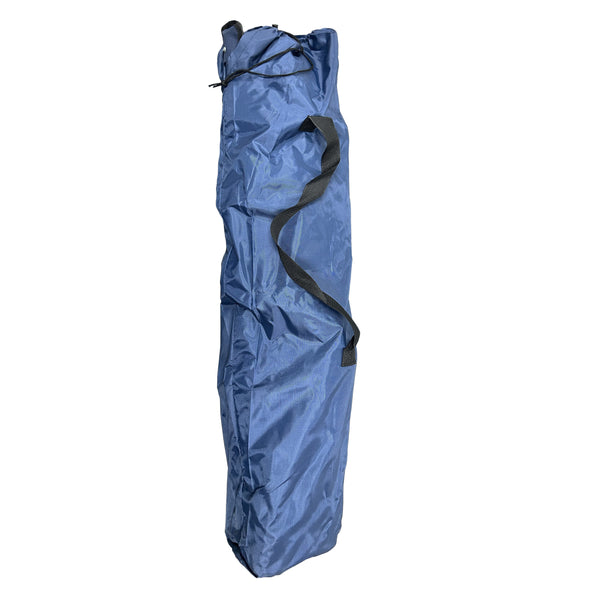 Campingstuhl faltbar ZENDER mit Beinauflage blau