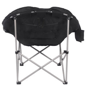 Campingstuhl faltbar schwarz/weiss