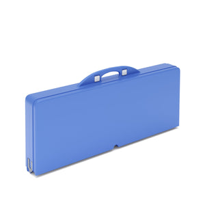 Campingtisch Garnitur klappbar 85 cm blau