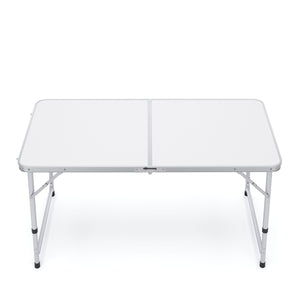 Campingtisch klappbar 120 x 60 cm weiss