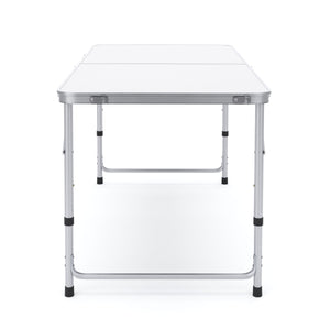 Campingtisch klappbar 120 x 60 cm weiss
