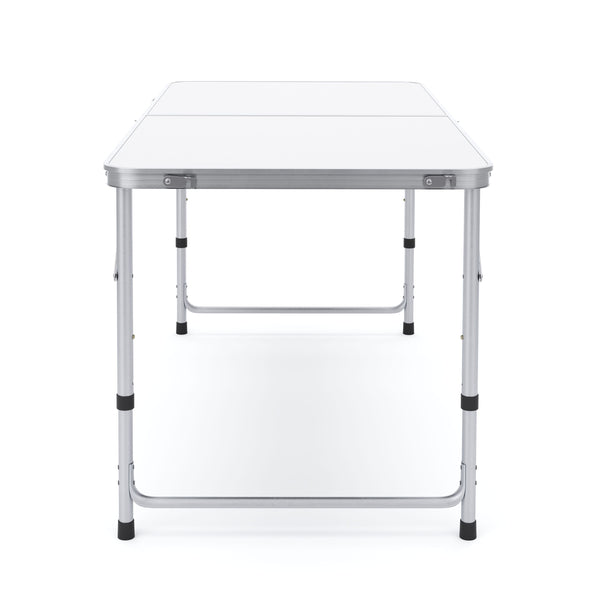 Campingtisch klappbar 120 x 60 cm weiss
