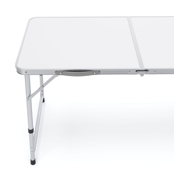 Campingtisch klappbar 120 x 60 cm weiss