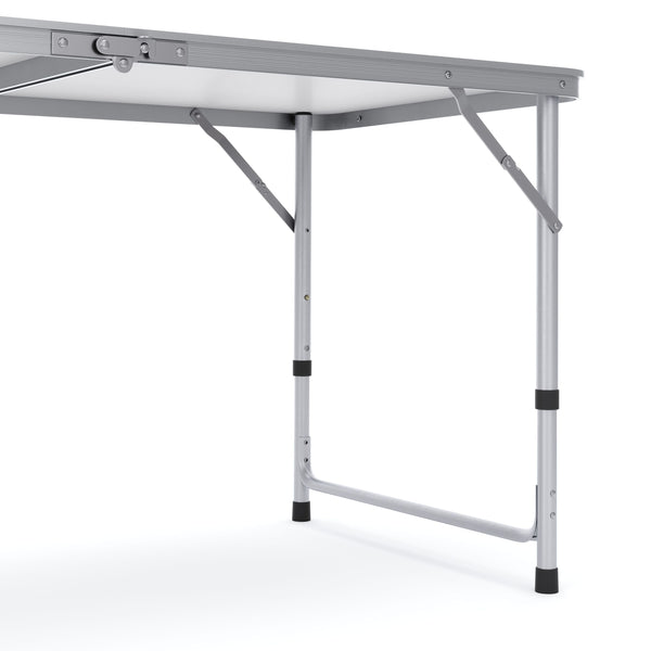 Campingtisch klappbar 120 x 60 cm weiss