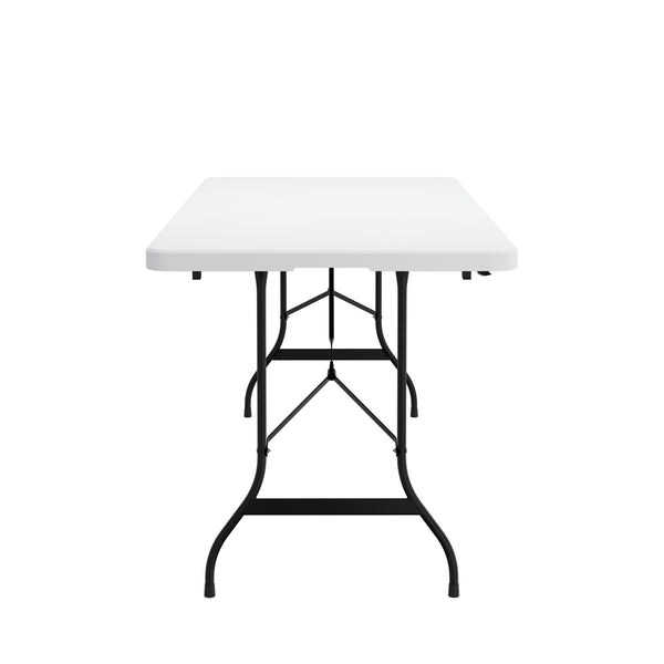 Campingtisch klappbar 152 x 75 cm weiss