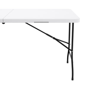 Campingtisch klappbar 152 x 75 cm weiss