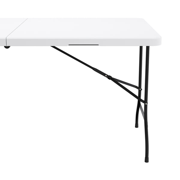 Campingtisch klappbar 152 x 75 cm weiss