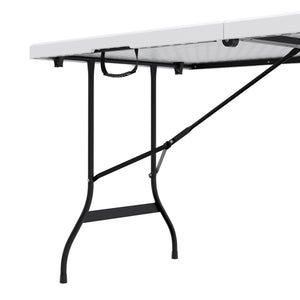 Campingtisch klappbar 152 x 75 cm weiss