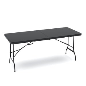 Campingtisch klappbar 180 cm schwarz