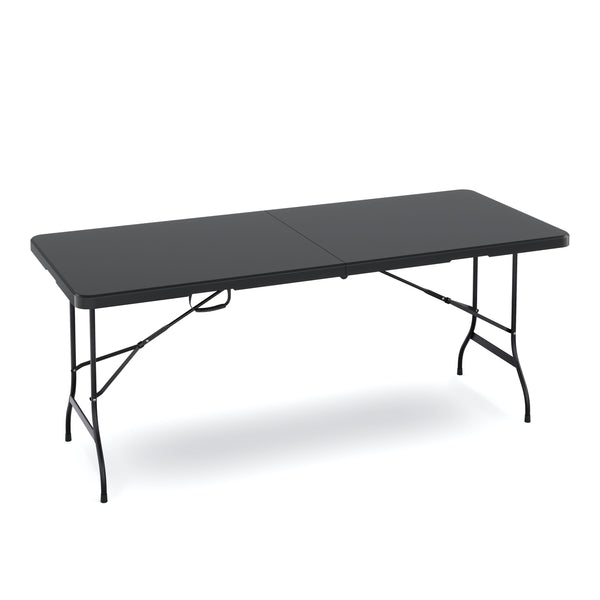 Campingtisch klappbar 180 cm schwarz