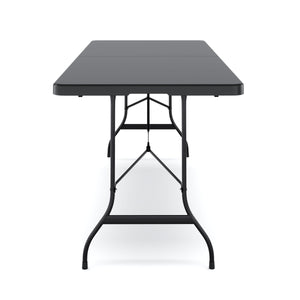 Campingtisch klappbar 180 cm schwarz