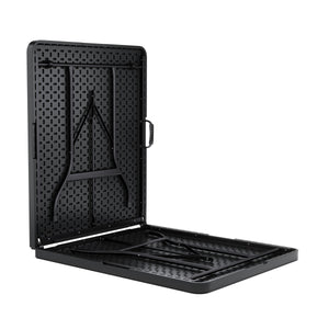 Campingtisch klappbar 180 cm schwarz