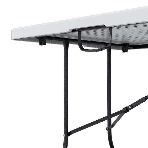 Campingtisch klappbar 180 cm weiss