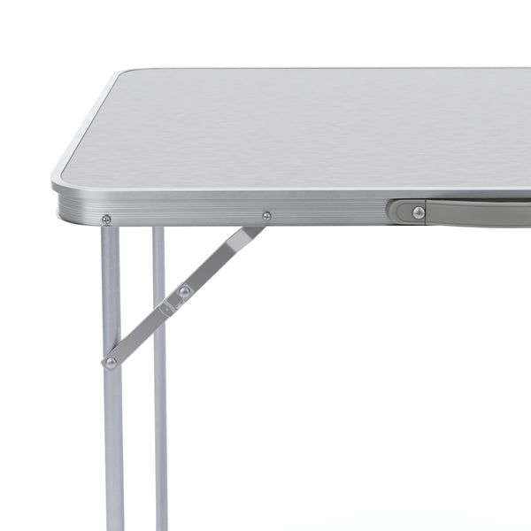 Campingtisch faltbar grau 80 x 70 x 60 cm